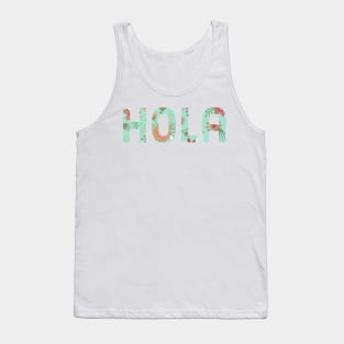 floral hola Tank Top